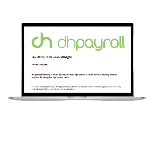 DHpayroll online forms 